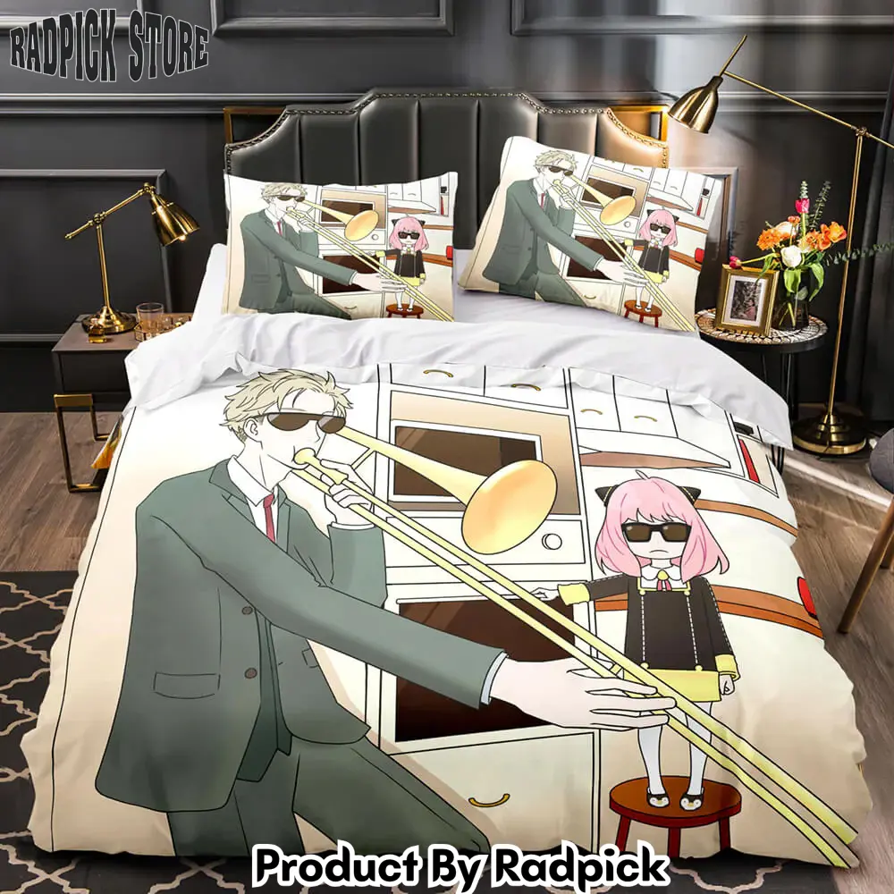 Spy x family bedding set quilt duvet cover bed sheet sets room decoration  rp0428630